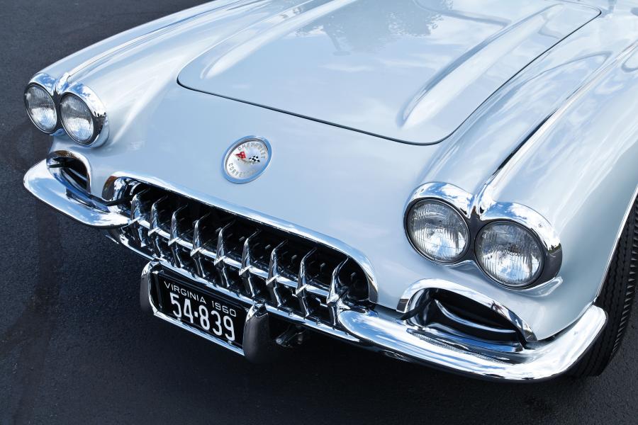  Chevrolet Corvette Light Blue 1960 года  (фото 13 из 21)